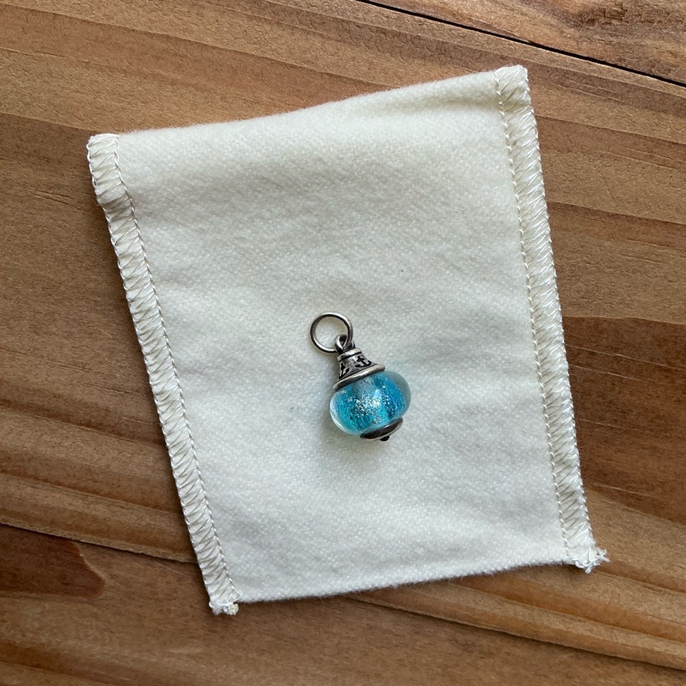 James Avery Art Glass Charm Pendant (retired)